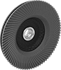 Cool-Sanding Arbor-Mount Flap Sanding Discs for Stainless Steel and Hard Metals