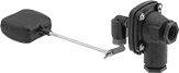 Image of Product. Front orientation. Float Valves. Compact Plastic Float Valves.