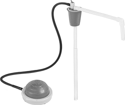 Image of Product. Front orientation. Drum Pumps. Foot-Operated Drum Pumps for Harsh Chemicals.