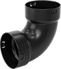 Easy-Access Underground Drain, Waste, and Vent Polyethylene Pipe Fittings for Water