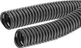 Image of Product. Female/Male. Front orientation. Pipe and Fittings. Easy-Access Underground Drain, Waste, and Vent Polyethylene Pipe Nipples and Pipe for Water, Pipe—Unthreaded, Snap-Lock Female/Male.