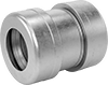Low-Pressure Stainless Steel Compression Pipe Fittings