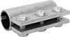 Low-Pressure Galvanized Iron and Steel Clamp-On Pipe Fittings