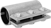 Low-Pressure Galvanized Iron and Steel Clamp-On Pipe Fittings