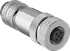 Shielded Micro M12 Screw-Together Connectors