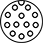 Image of Specification. A-Code, 12-Pole Female. Front orientation. Metric Circular Cords. Machine Vision Cameras.