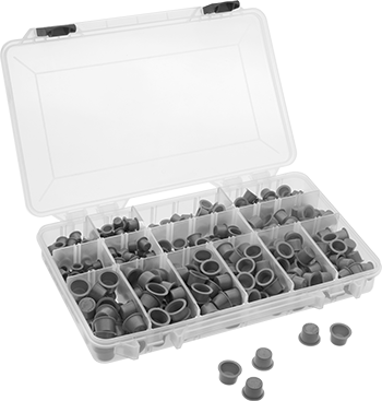 Image of Product. Front orientation. Tapered Cap Assortment, 420 Pieces.