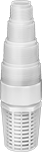 Image of Product. Front orientation. Strainers. Cut-to-Size Suction Strainers with Backflow-Prevention Valve.