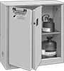 Bench-Height Safety Cabinets for Flammables