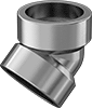 High-Pressure Stainless Steel Socket-Connect Pipe Fittings