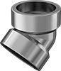 High-Pressure Stainless Steel Socket-Connect Pipe Fittings