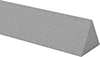 Image of Product. Front orientation. ZoomedIn view. Polishing Stones. Clog-Resistant Polishing Stones for Steel, Straight Triangular.