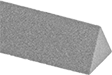 Image of Product. Front orientation. ZoomedIn view. Sharpening Stones. Straight, Triangle Stone, Single Grit.