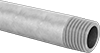 Standard-Wall Galvanized Iron and Steel Threaded Pipe Nipples and Pipe