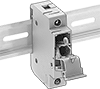 DIN-Rail Mount Fuse Blocks for 1,000V DC Fast-Acting Fuses