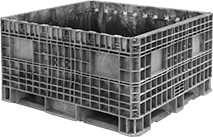 Image of Product. Front orientation. Bulk Containers. Bulk Containers, Style C.