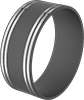 Drain, Waste, and Vent PVC Clamp-On Pipe Fittings for Water