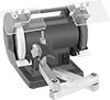 Adjustable-Angle Scissors Sharpener/Polishers