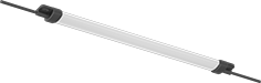 Image of Product. Front orientation. Enclosure Lights. Color-Changing Enclosure Strip Lights, Hardwire Connection.