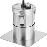 Image of Product. Front orientation. Powder Coating Tanks.