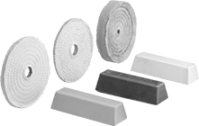 Image of Product. Front orientation. Buffing Kits. Buffing Wheel and Compound Kits.