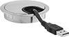 Brush-Seal Furniture Grommets