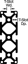 Image of Attribute. Hollow Construction. Front orientation. Contains Annotated. Hollow. Triple Rail.