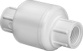 Image of Product. Front orientation. Check Valves. Threaded Check Valves for Drinking Water, PVC Body—Swing.