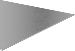 Image of Product. Front orientation. Stainless Steel. Polished Multipurpose 304 Stainless Steel Sheets, Brushed #4.