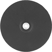 Image of Product. Front orientation. Cutoff Wheels. Flush-Cut Angle Grinder Cutoff Wheels for Aluminum, Brass, and Copper.