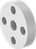 High-Temperature PTFE Pipe Flanges for Harsh Chemicals
