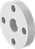 High-Temperature PTFE Pipe Flanges for Harsh Chemicals
