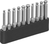 Screw-Holding Ball-Tip Hex Bit Sets