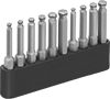 Ball-End Screw-Holding Hex Bit Sets
