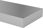 Image of Product. Front orientation. Stainless Steel. Polished Multipurpose 304 Stainless Steel Bars.
