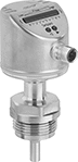 Image of Product. Front orientation. Flow Switches. Sanitary Electronic Insertion-Mount Flow Switches.