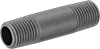 Standard-Wall Galvanized Iron and Steel Threaded Pipe Nipples and Pipe