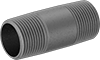 Standard-Wall Galvanized Iron and Steel Threaded Pipe Nipples and Pipe
