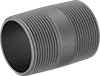 Standard-Wall Galvanized Iron and Steel Threaded Pipe Nipples and Pipe
