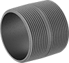Standard-Wall Galvanized Iron and Steel Threaded Pipe Nipples and Pipe
