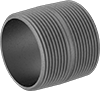 Standard-Wall Galvanized Iron and Steel Threaded Pipe Nipples and Pipe