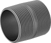 Standard-Wall Galvanized Iron and Steel Threaded Pipe Nipples and Pipe