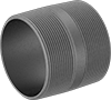 Standard-Wall Galvanized Iron and Steel Threaded Pipe Nipples and Pipe