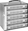 Create-Your-Own Easy-Carry Small-Parts Cabinets with Compartmented Boxes