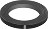 Image of Product. Front orientation. Hose Washers. Water-Resistant EPDM Hose Washers for Drinking Water.