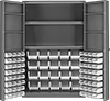 Heavy Duty Bin-Box Cabinets with Shelves