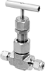 Precision Flow-Adjustment Valves with Yor-Lok Fittings