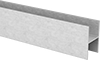 Architectural 6063 Aluminum H-Bars