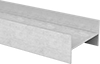 Architectural 6063 Aluminum H-Bars
