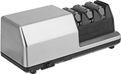 Image of Product. Front orientation. Blade Sharpeners. Electric Blade Sharpeners, For Knives Sharpening, For Straight and Serrated Blade Edges.